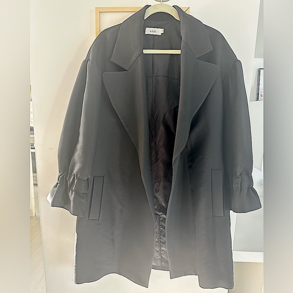 A.L.C. Women's Black Dress Coat